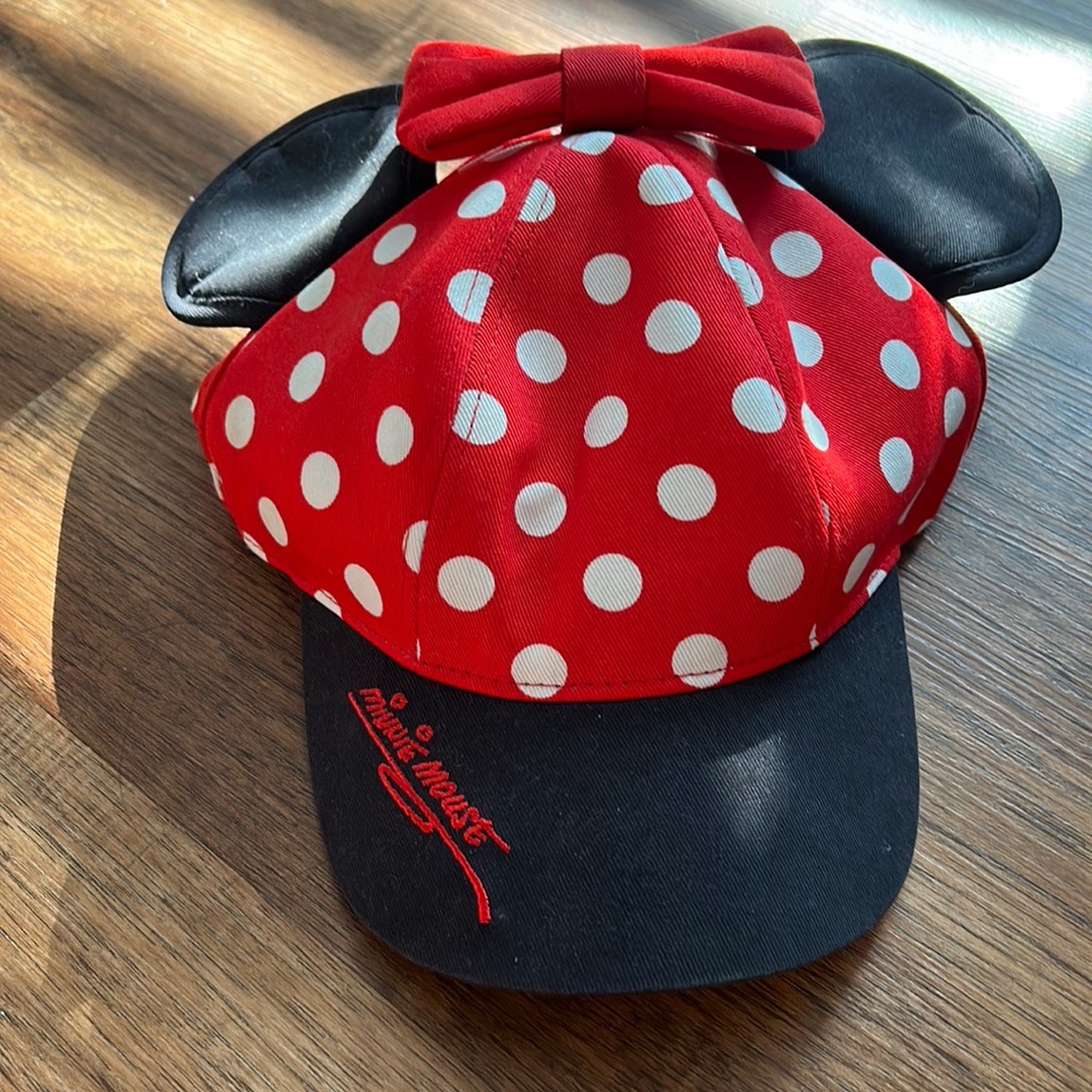 Minnie Mouse Ear Cap